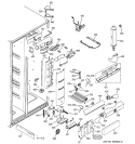FRESH FOOD SECTION Diagram and Parts List for MCG23MIMHFBB  General Electric Refrigerator