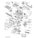 MICROWAVE Diagram and Parts List for EMO3000CBB03  General Electric Microwave