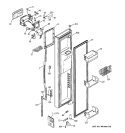 Part Location Diagram of WR55X10479 GE INTERFACE DISP Assembly BQ