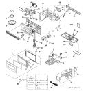MICROWAVE Diagram and Parts List for RVM1435WJ01  Hotpoint Microwave