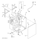 Part Location Diagram of WH01X10191 GE CLAMP HOSE