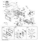 Part Location Diagram of WB27X10578 GE CONTROL PANEL SUB Assembly