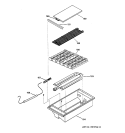 GRIDDLE ASSEMBLY Diagram and Parts List for ZGU48L6RWSS  General Electric Cooktop