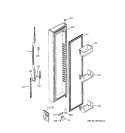 FREEZER DOOR Diagram and Parts List for GSS25YBSBWW  General Electric Refrigerator