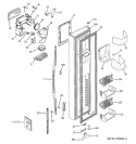 Part Location Diagram of WR78X11154 GE USE GEH WR78X11532
