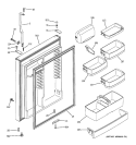 Part Location Diagram of WR02X10133 GE CADDY CONDIMENT