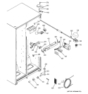 FRESH FOOD SECTION Diagram and Parts List for HSS25GDPHWW  Hotpoint Refrigerator
