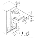 FRESH FOOD SECTION Diagram and Parts List for HSS22IFPHCC  Hotpoint Refrigerator