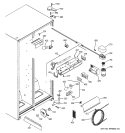 FRESH FOOD SECTION Diagram and Parts List for GSH22VGRECC  General Electric Refrigerator