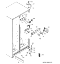 FRESH FOOD SECTION Diagram and Parts List for GSS20IBMDCC  General Electric Refrigerator