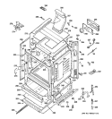 BODY PARTS Diagram and Parts List for JGB900CEK1CC  General Electric Range