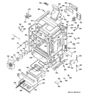 BODY PARTS Diagram and Parts List for JGB918SEK1SS  General Electric Range