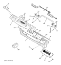 CONTROL PANEL Diagram and Parts List for JGS968SH2SS  General Electric Range