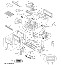 MICROWAVE Diagram and Parts List for JVM1842WF02  General Electric Microwave