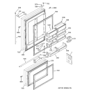 Part Location Diagram of WR02X10166 GE HANDLE PLUG Stainless Steel
