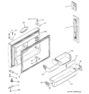 Part Location Diagram of WR12X10827 GE PK HANDLE LARGE Assembly