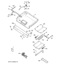 GAS & BURNER PARTS Diagram and Parts List for JGB900CEF2CC  General Electric Range