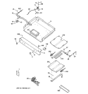 GAS & BURNER PARTS Diagram and Parts List for JGB905CEF2CC  General Electric Range