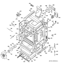 BODY PARTS Diagram and Parts List for JGB920BEF1BB  General Electric Range