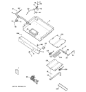 GAS & BURNER PARTS Diagram and Parts List for JGB920BEF2BB  General Electric Range