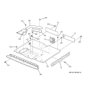 CENTER SPACER Diagram and Parts List for JK955BF1BB  General Electric Wall Oven