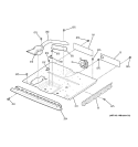 CENTER SPACER Diagram and Parts List for JK955SK1SS  General Electric Wall Oven