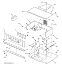 Part Location Diagram of WB07T10382 GE TRIM I-BROW (WHT)