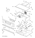 CONTROL PANEL Diagram and Parts List for ZEK938SF1SS  General Electric Wall Oven
