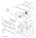 CONTROL PANEL Diagram and Parts List for ZEK938SF3SS  General Electric Wall Oven