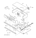 CONTROL PANEL Diagram and Parts List for ZET938BF1BB  General Electric Wall Oven