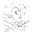 Part Location Diagram of WB36T10575 GE PANEL CNTL Assembly