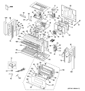 MICROWAVE Diagram and Parts List for ZMC1095SF02  General Electric Microwave