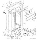 Part Location Diagram of WR74X10341 GE GRILL Assembly