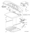 Part Location Diagram of WH46X10098 GE PANEL Assembly FRONT WH-LH