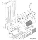 UNIT PARTS Diagram and Parts List for GTS22UBPARWW  General Electric Refrigerator