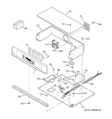 CONTROL PANEL & COOKTOP Diagram and Parts List for JCT915SF2SS  General Electric Wall Oven