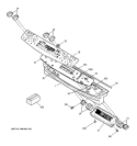 CONTROL PANEL Diagram and Parts List for JS966KD1CC  General Electric Range