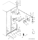 FRESH FOOD SECTION Diagram and Parts List for HSM25GFRFSA  Hotpoint Refrigerator