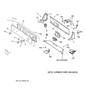 Part Location Diagram of 39-90016 GE MANUAL USE & CARE
