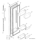 FRESH FOOD DOOR Diagram and Parts List for GSF25XGRDCC  General Electric Refrigerator