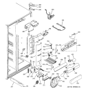 FRESH FOOD SECTION Diagram and Parts List for GSG25SISACSS  General Electric Refrigerator