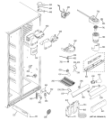 FRESH FOOD SECTION Diagram and Parts List for GSS23VGSAWW  General Electric Refrigerator