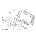 CONTROL PANEL Diagram and Parts List for JB710SH3SS  General Electric Range