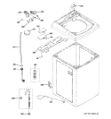 Part Location Diagram of WH19X10044 GE POWER CORD Assembly