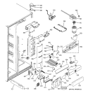 FRESH FOOD SECTION Diagram and Parts List for PCG23SHSAFSS  General Electric Refrigerator