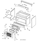 OUTER BODY Diagram and Parts List for ZDP36L4DWSS  General Electric Range