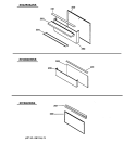 ACCESSORY BACKGUARD ASSEMBLY Diagram and Parts List for ZDP36L4DWSS  General Electric Range