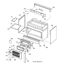 OUTER BODY Diagram and Parts List for ZDP36L4RWSS  General Electric Range