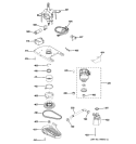 Part Location Diagram of WH23X23975 GE PUMP (COMPLETE)