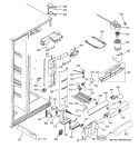 FRESH FOOD SECTION Diagram and Parts List for ZFSB26DRCSS  General Electric Refrigerator